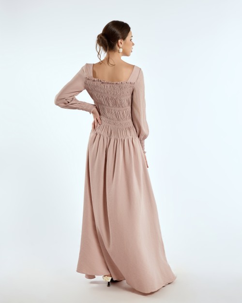 SIXDO Woven Flared Dress 2025